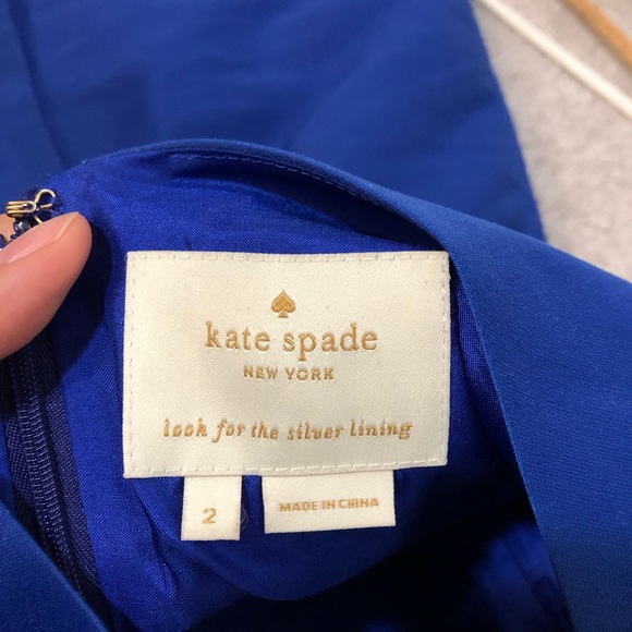 SOLD! KATE SPADE Double Bow A-Line Dres Size 2 - Picture 5 of 7